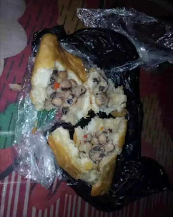 Woman bought fish pie in Port Harcourt but was not prepared for what she found inside